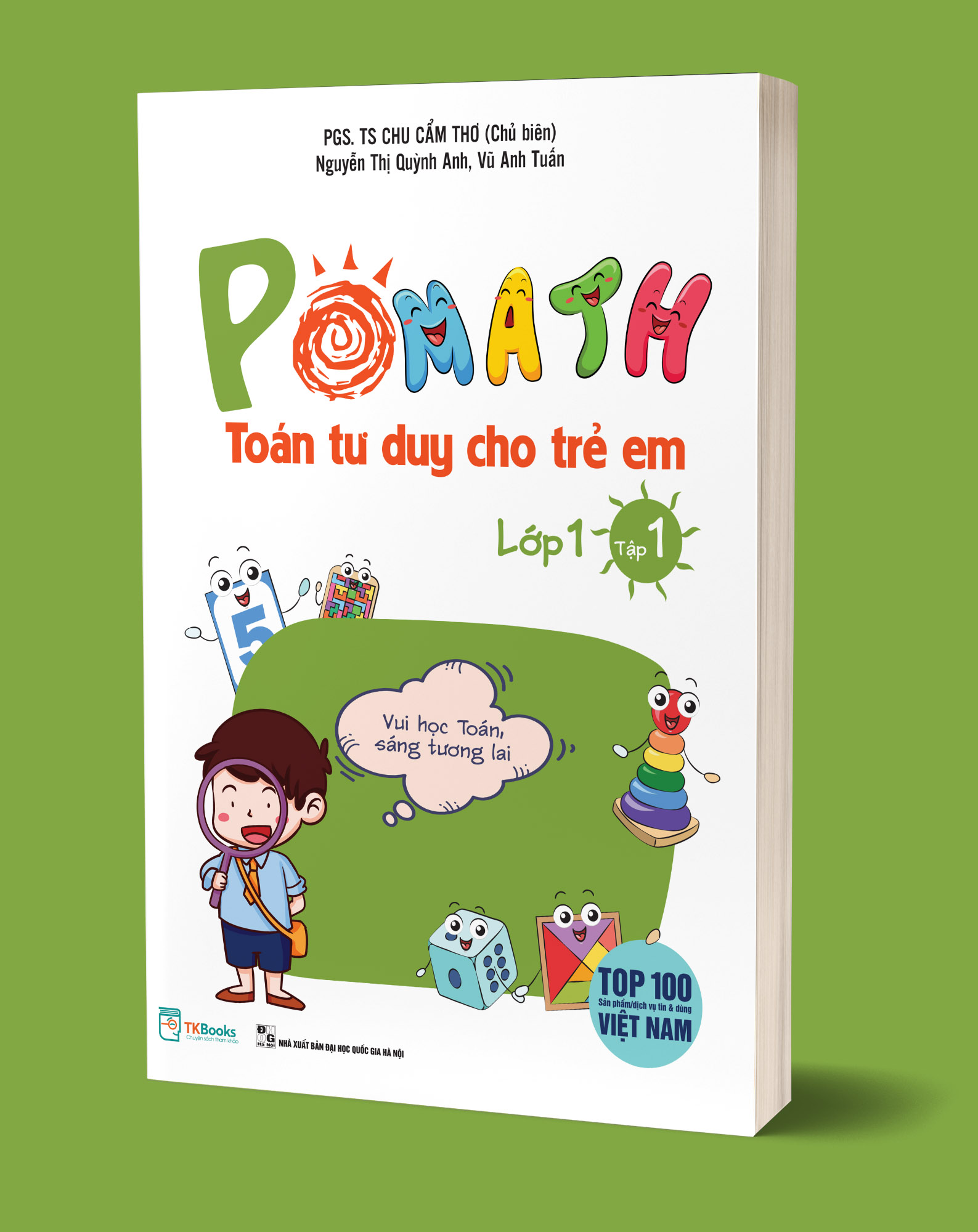 Pomath Toán Tư Duy Cho Trẻ Em Lớp 1 – Tập 1