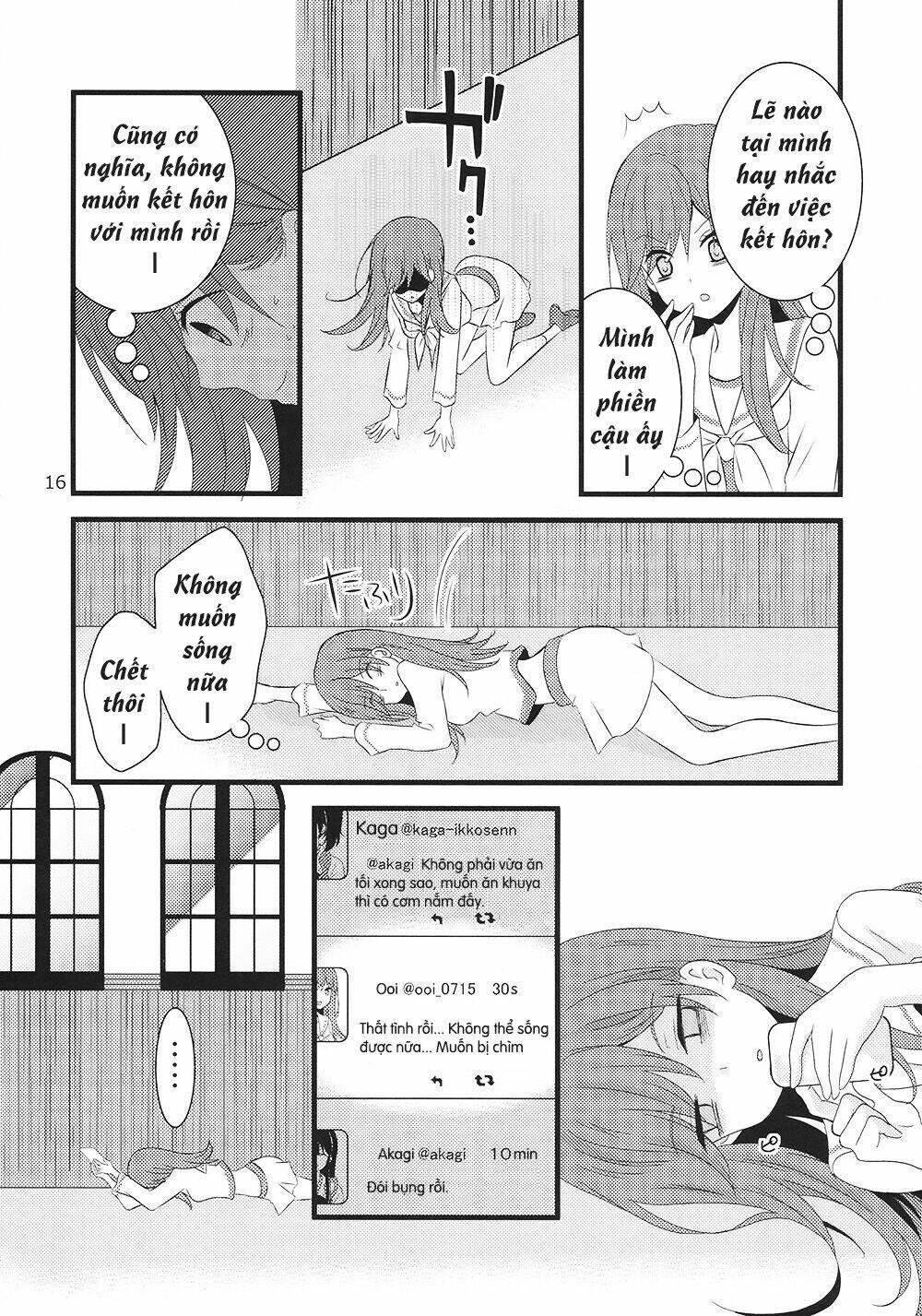 [kantai collection][kitakami x ooi] ooi's yuri marriage plan chapter 1 16