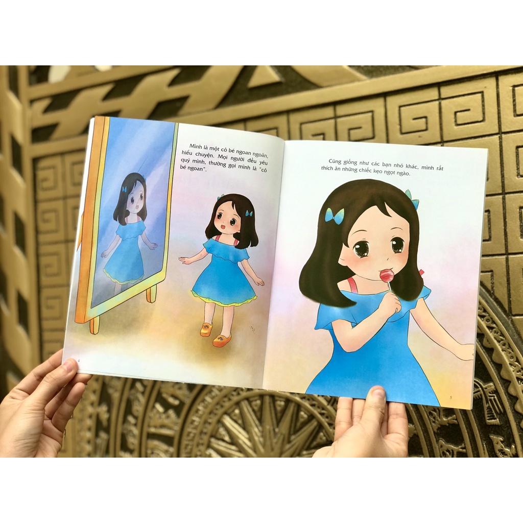 Bộ 4 cuốn - Giáo dục giới tính và nhân cách dành cho bé gái