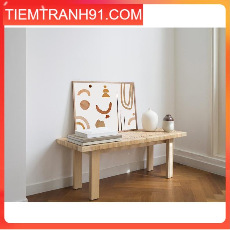 Tranh in cao cấp | Tranh nghệ thuật trừu tượng - Boho Abstract Art Print, Shape Art, Printable Art, Gallery Wall Art 02