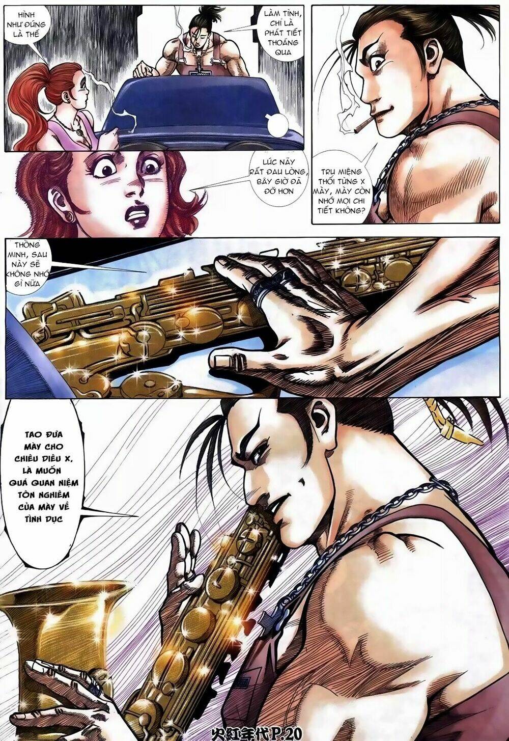 hỏa hồng niên đại hắc cốt đường chapter 113 16