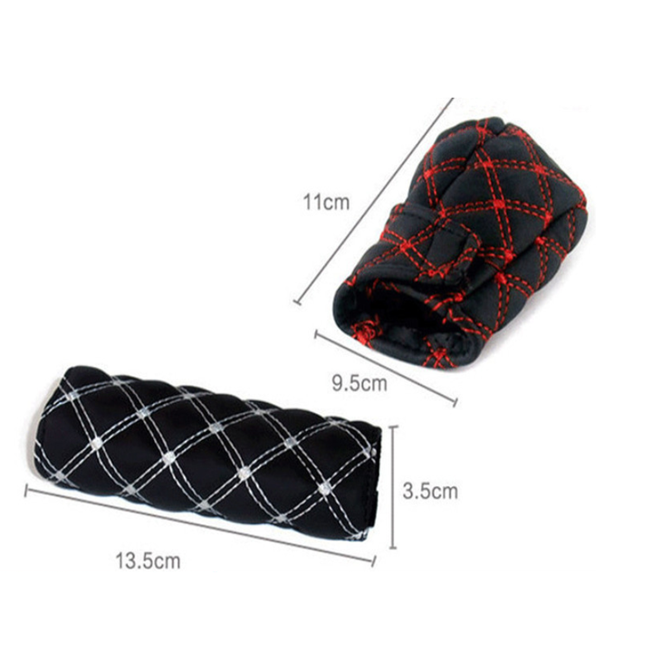 Sản phẩm Bộ Bọc Tay Nắm Cần Số và Phay Tay Ô Tô/ Mã sản phẩm AM-15