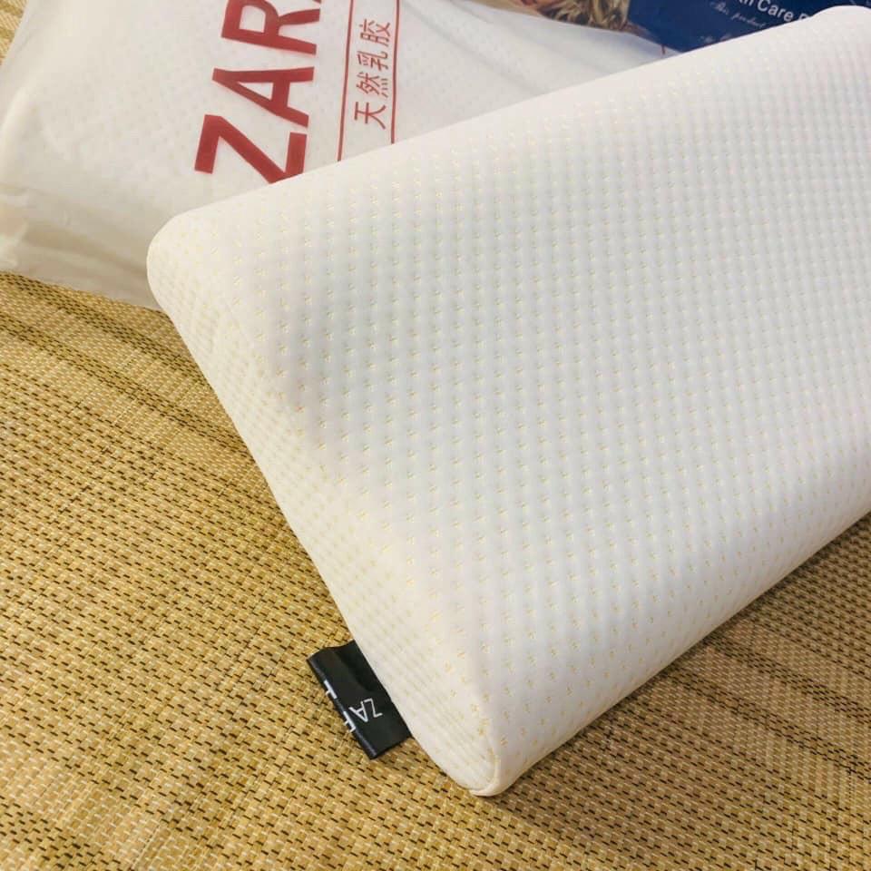 Gối cao su non CAO CẤP ZAZA home, chống đau mỏi vai gáy, loại 1