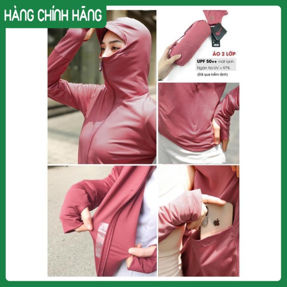 Áo chống nắng 2 lớp cao cấp Thun Lạnh thông hơi Nhật Bản, mềm mại, tích hợp công nghệ tản nhiệt, thoáng khí