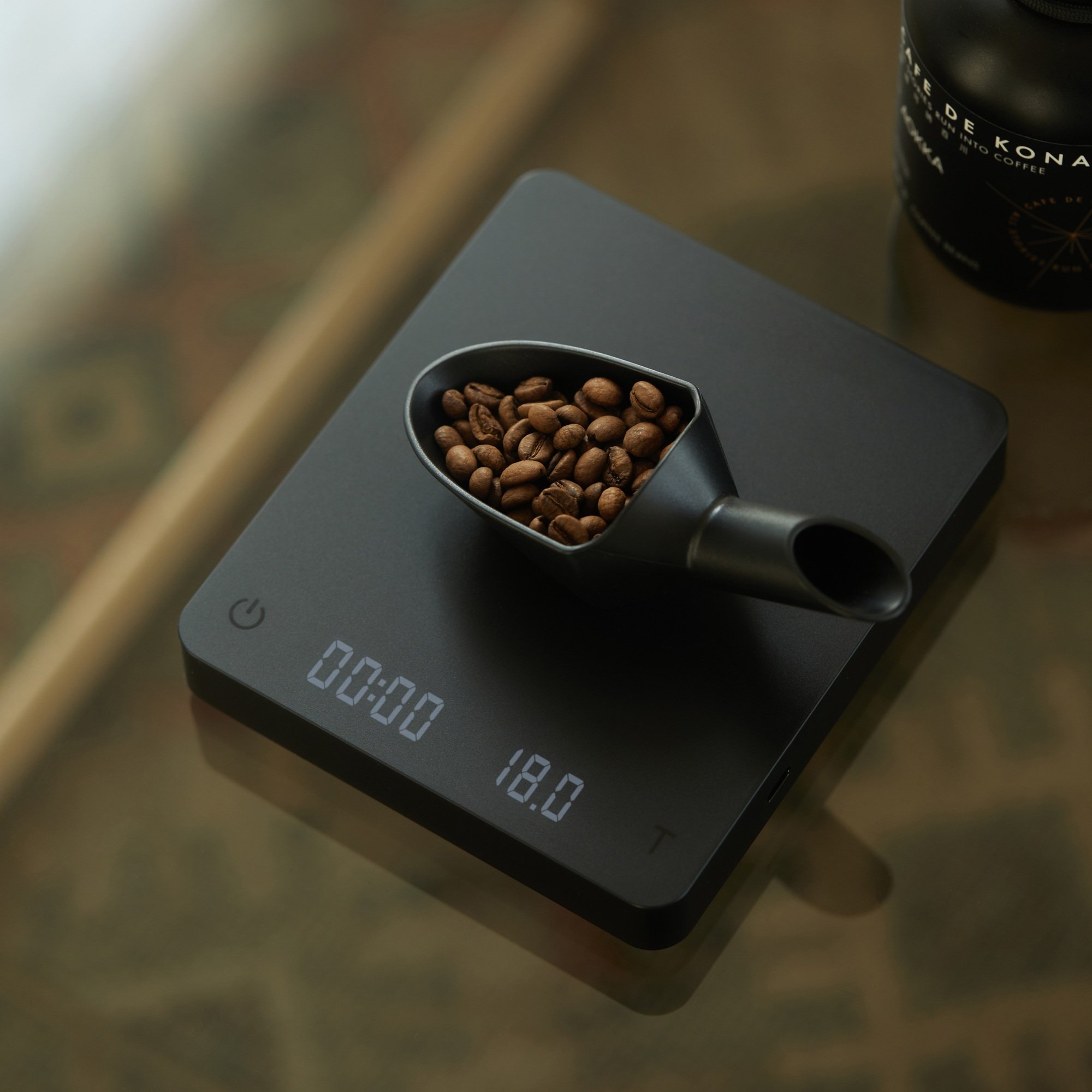 Cân điện tử chuyên dụng cho pha chế cà phê đồ uống có đếm giờ CAFE DE KONA