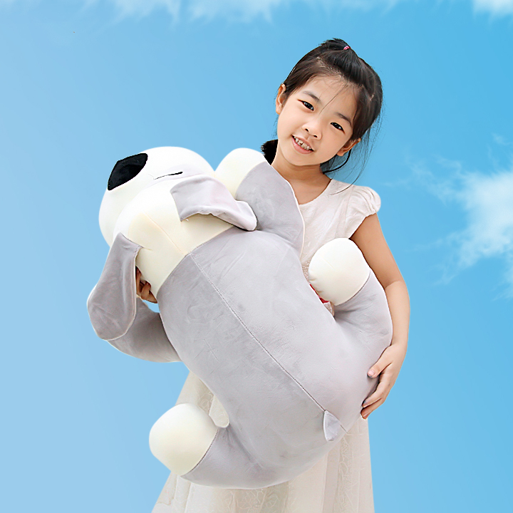 Gấu bông chú chó mắt híp 70cm