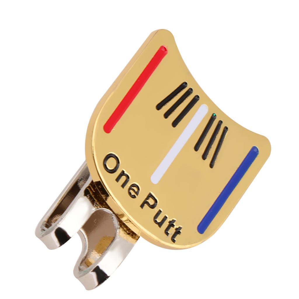 2xGolf Clip Ball Marker for Golf Visor -