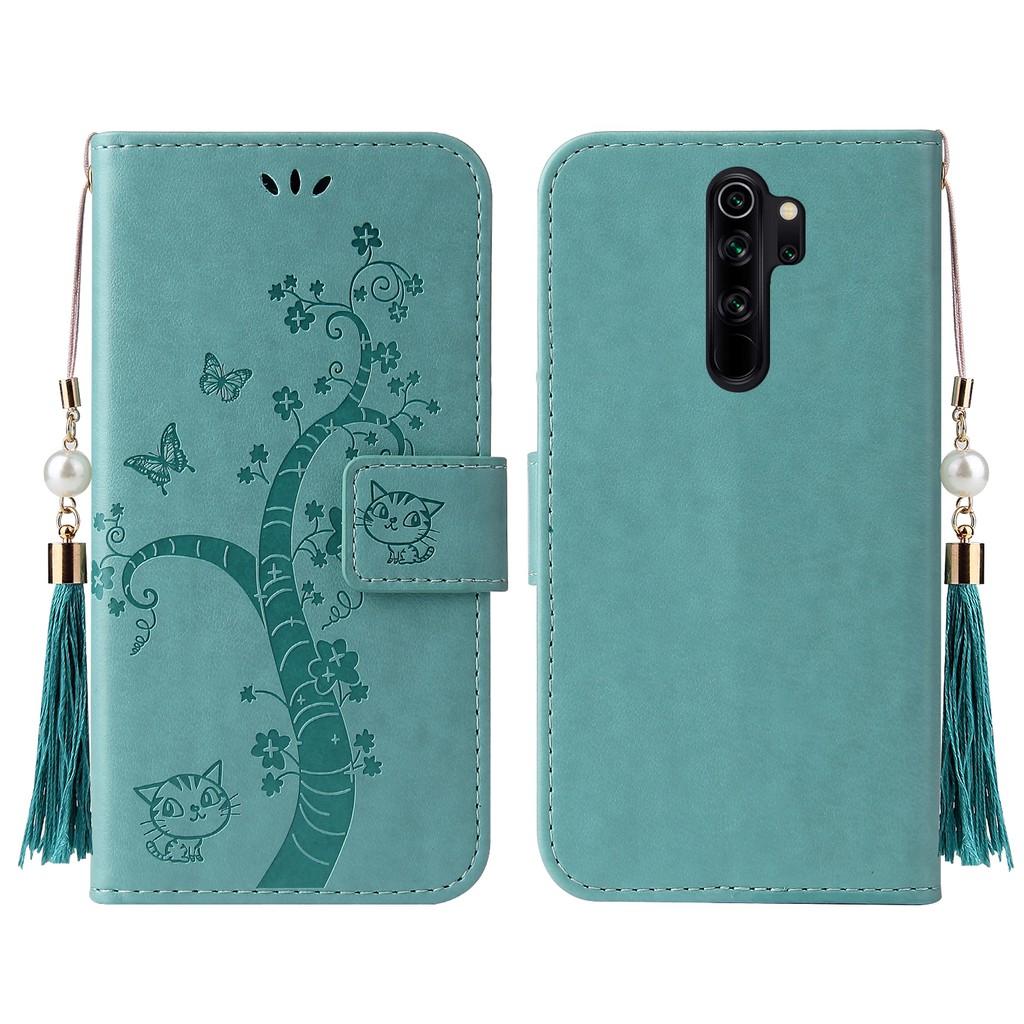 Ốp lưng điện thoại dạng ví da lật có ngăn đựng thẻ cho Xiaomi Redmi Note 8 Pro Note 8T Note 7 Redmi 8 8A 7A