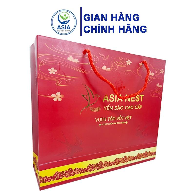 Tổ yến chưng đường phèn cao cấp Asia nest sugar ASIA NUTRITION 1 set 6 lọ 20% yến x 70ml tác dụng tốt cho sức khỏe