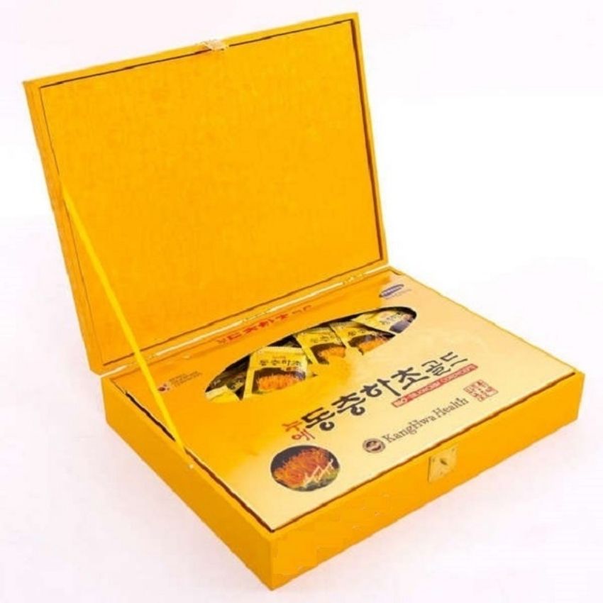 Đông trùng hạ thảo 60 gói vàng SILKWORM CORDYCEPS GOLD