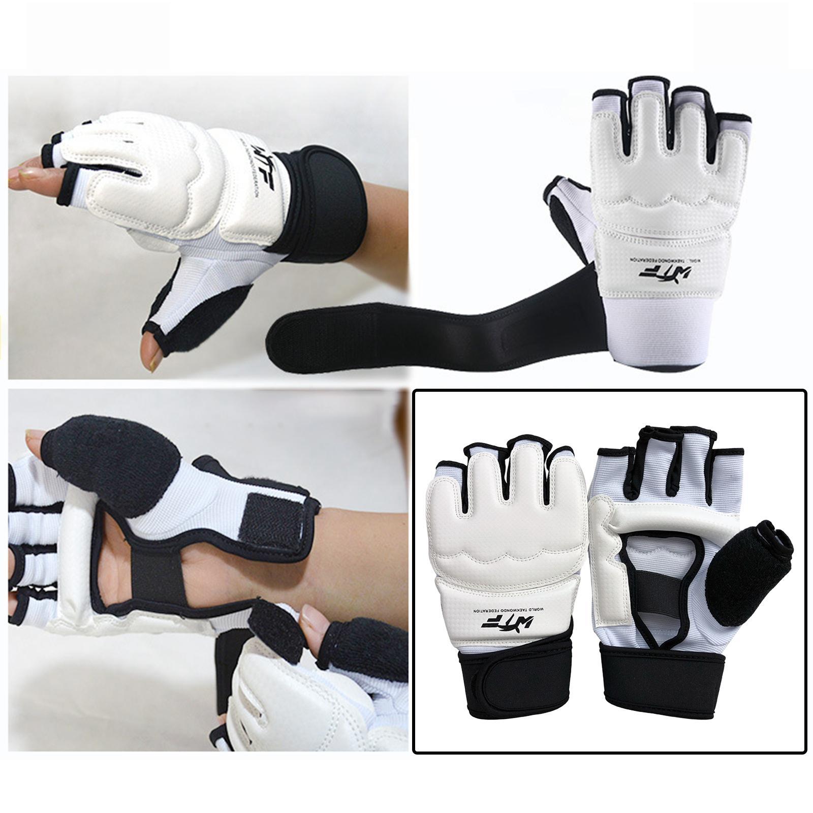 Gloves Foot Protector Guard Home Gym Boxing Taekwondo Karate Sparring Gear