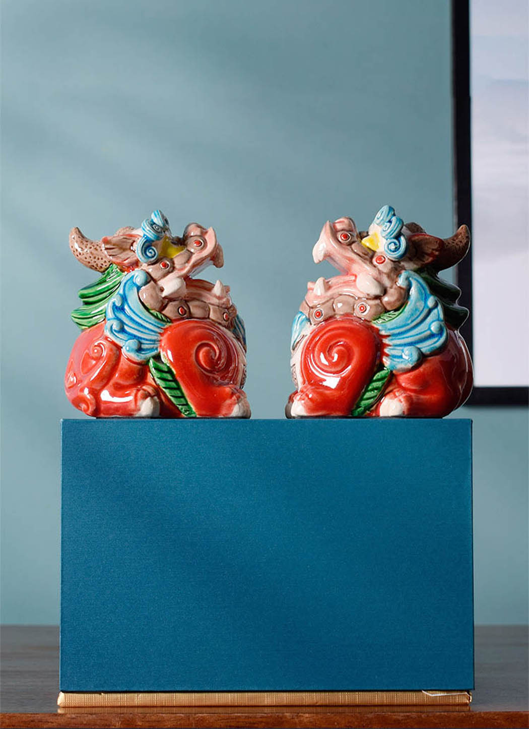Tượng Gốm Kỳ Lân Cao Cấp