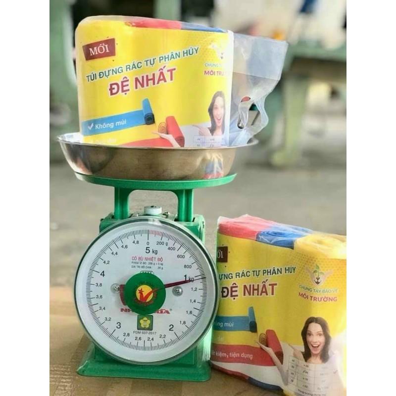 Combo 3 cuộn túi rác tự phân huỷ hơn 1kg