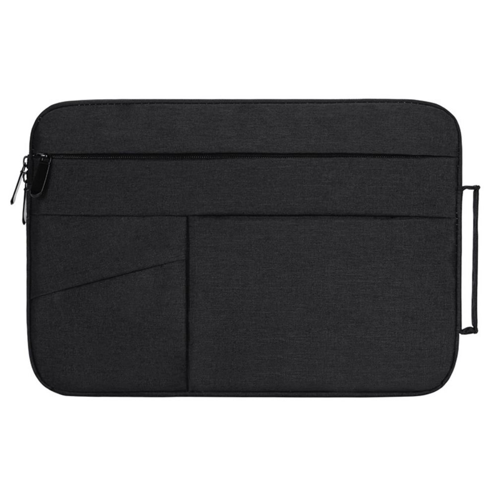 Túi Chống Sốc Smilebox Chuyên Dụng Cho Laptop 4 Ngăn Quai Xách Đứng, Vải Không Thấm Nước Cho Laptop, Máy Macbook 13In 14In 15In - Hàng Chính Hãng - Size M - Đen