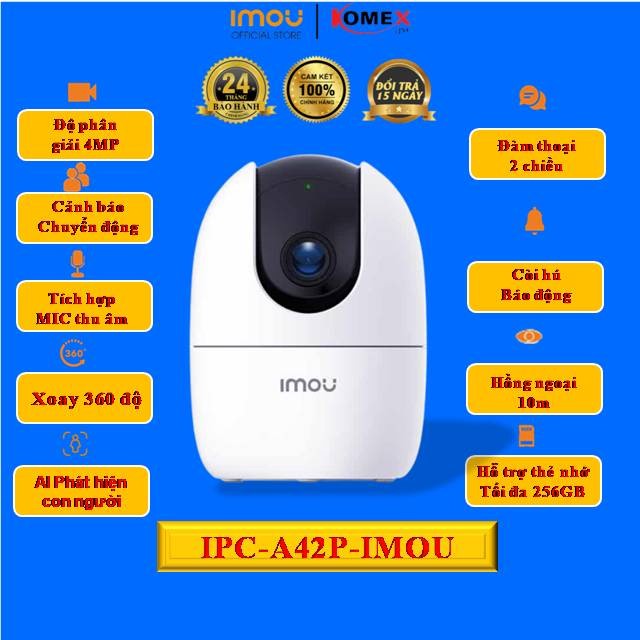 Camera Wifi trong nhà Imou Ranger A2 I IPC-A42P-D - Hàng Chính Hãng