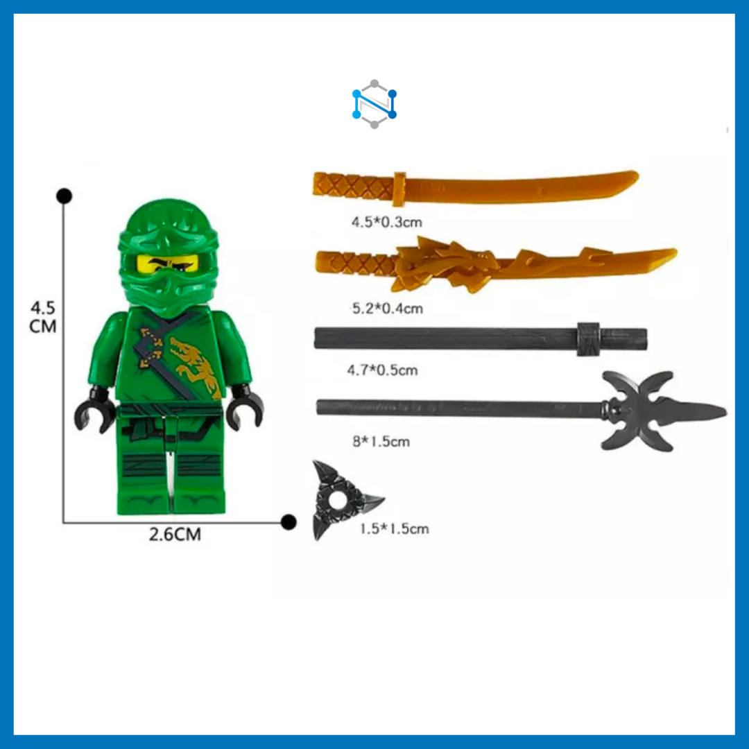 Đồ chơi lắp ráp 10 mô hình nhân vật Ninjago 60 mẫu thương thích với tất cả thương hiệu