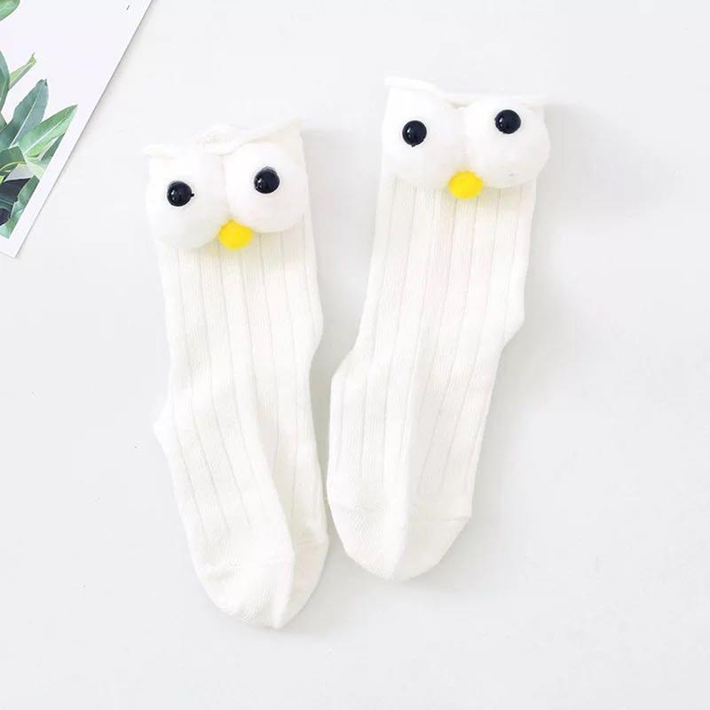 Vớ Cotton Cổ Cao Dễ Thương Cho Bé Sơ Sinh