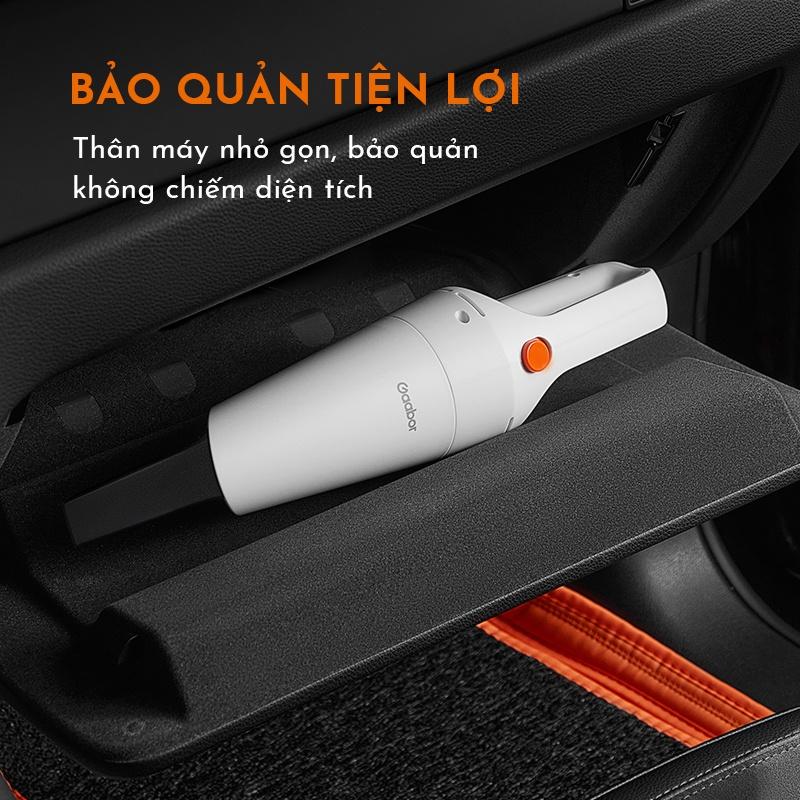 Máy hút bụi ô tô cầm tay GAABOR GVCC-M4A1 lực hút mạnh bền bỉ - Hàng chính hãng