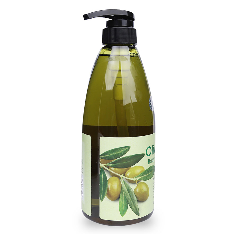 Sữa Tắm Dưỡng Da Mềm Mịn Tinh Chất Ô Liu Welcos Olive Body Cleanse Hàn Quốc (740ml)