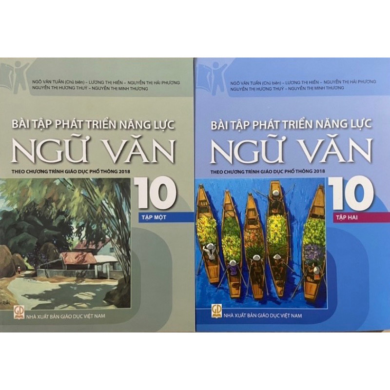 Sách -(Combo) Bài Tập Phát Triển Năng Lực Ngữ Văn Lớp 10 (Theo Chương Trình GDPT 2018)