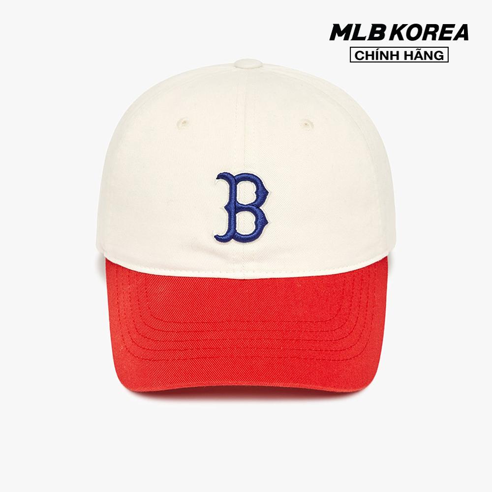 MLB - Nón bóng chày unisex Basic Color Block Unstructured 3ACP3303N-43RDS