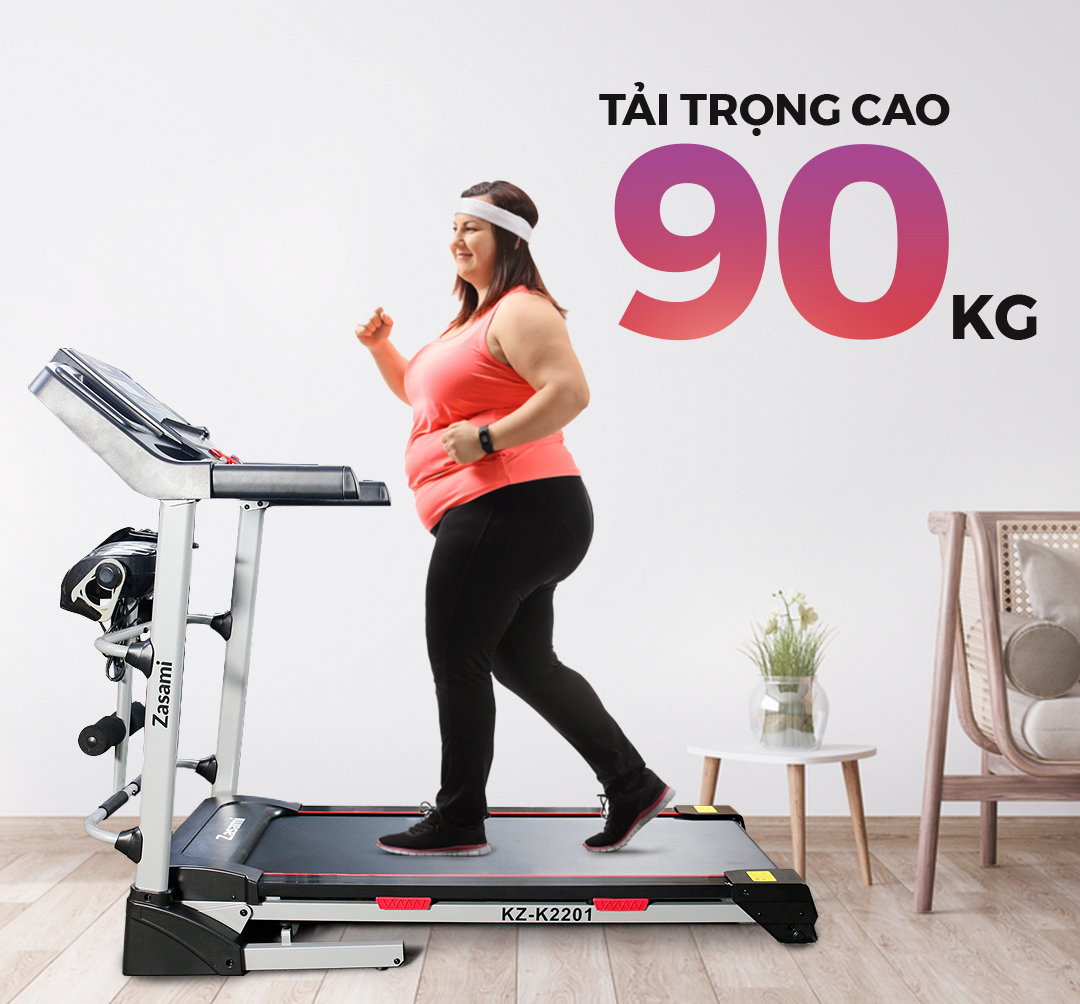 Máy Chạy Bộ Điện Đa Năng Zasami KZ-K2201