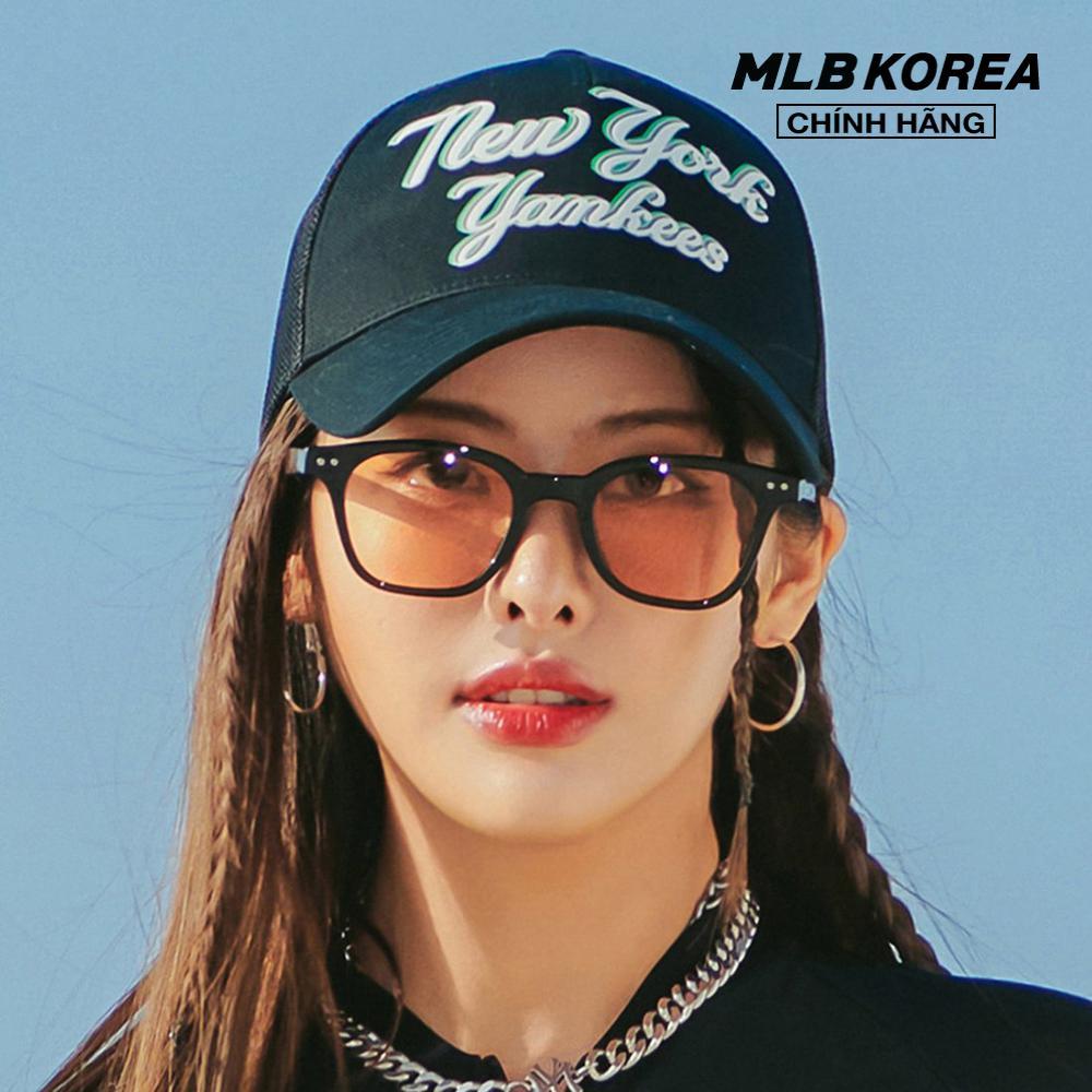 MLB - Nón bóng chày unisex phối lưới Sunny Beach Mesh 3AMCU0133-50BKS
