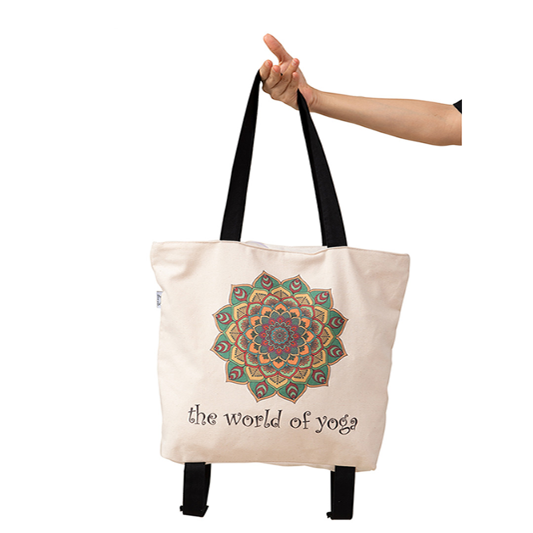 Túi Yoga chuyên dụng họa tiết Mandala phối màu TY-BW005-L1