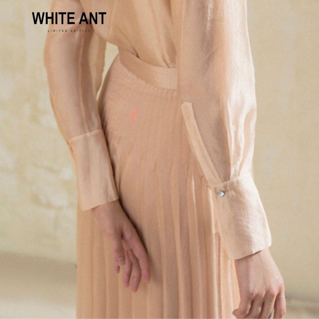 Chân Váy Xếp Ly Nữ WHITE ANT AIRPO SKIRT Dáng Xòe Dài, Chất Liệu Mềm Mại Cao Cấp 110100029.013