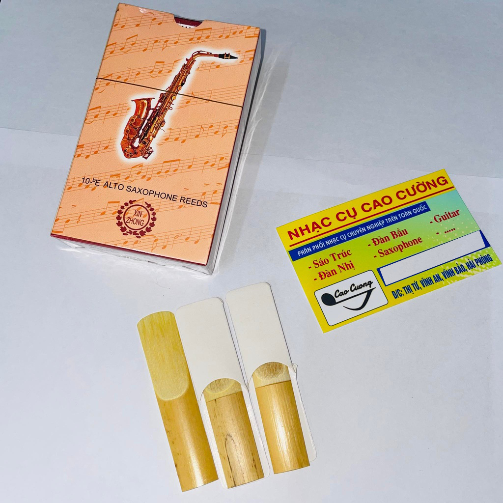 Hộp 10 Chiếc Dăm Kèn Alto Saxophone Giá Rẻ, Phù Hợp Người Mới Tập Thổi Kèn