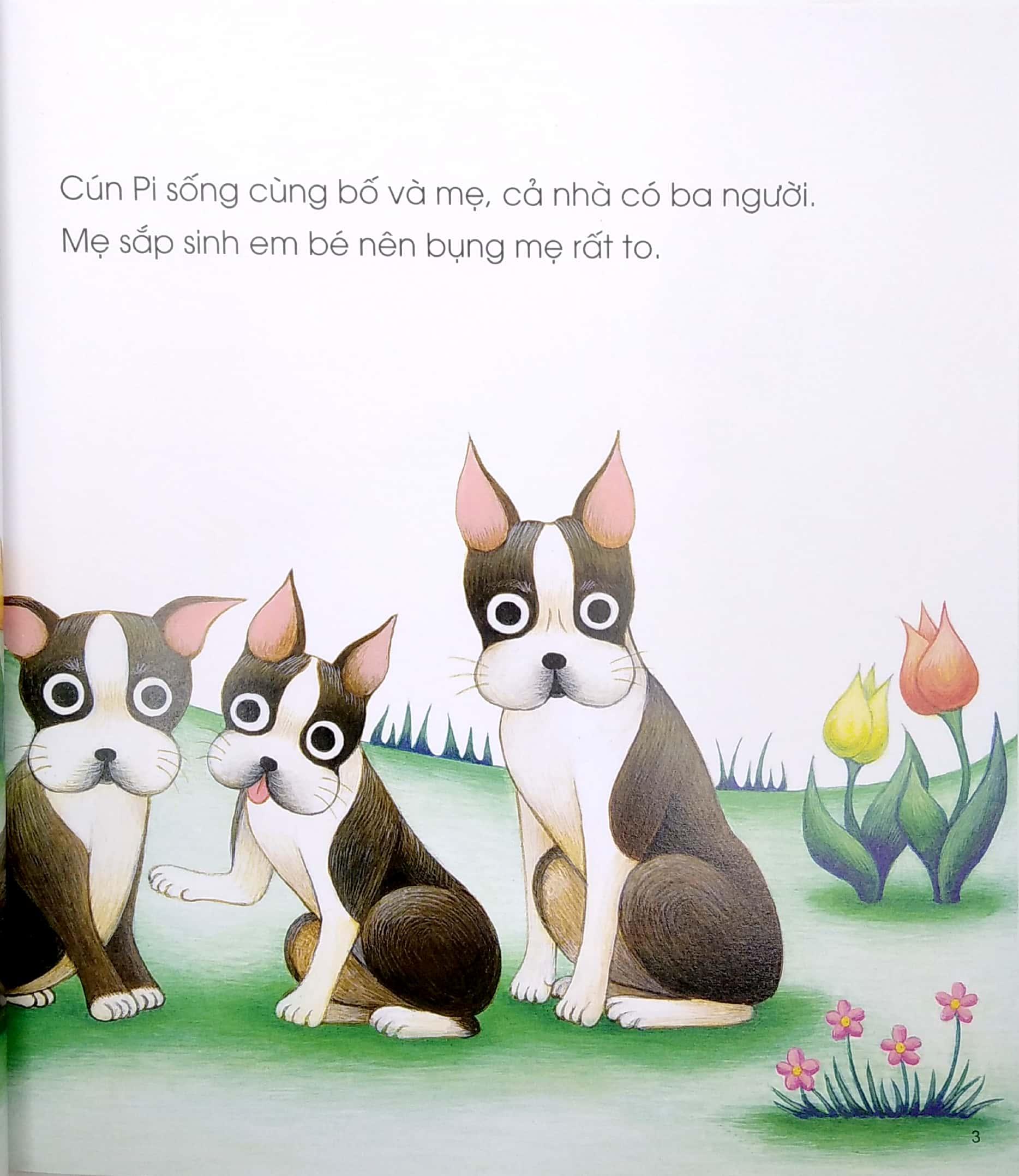 Ehon - Mọt Sách Mogu - Chuyện Của Cún Pi