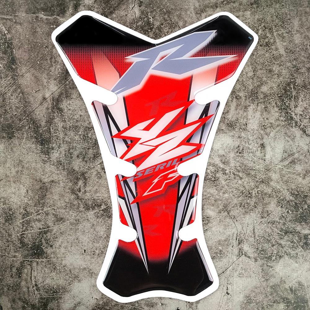 Decal Sợi Carbon 5D Dán Nắp Bình Xăng Xe Mô Tô YAMAHA YZF Series