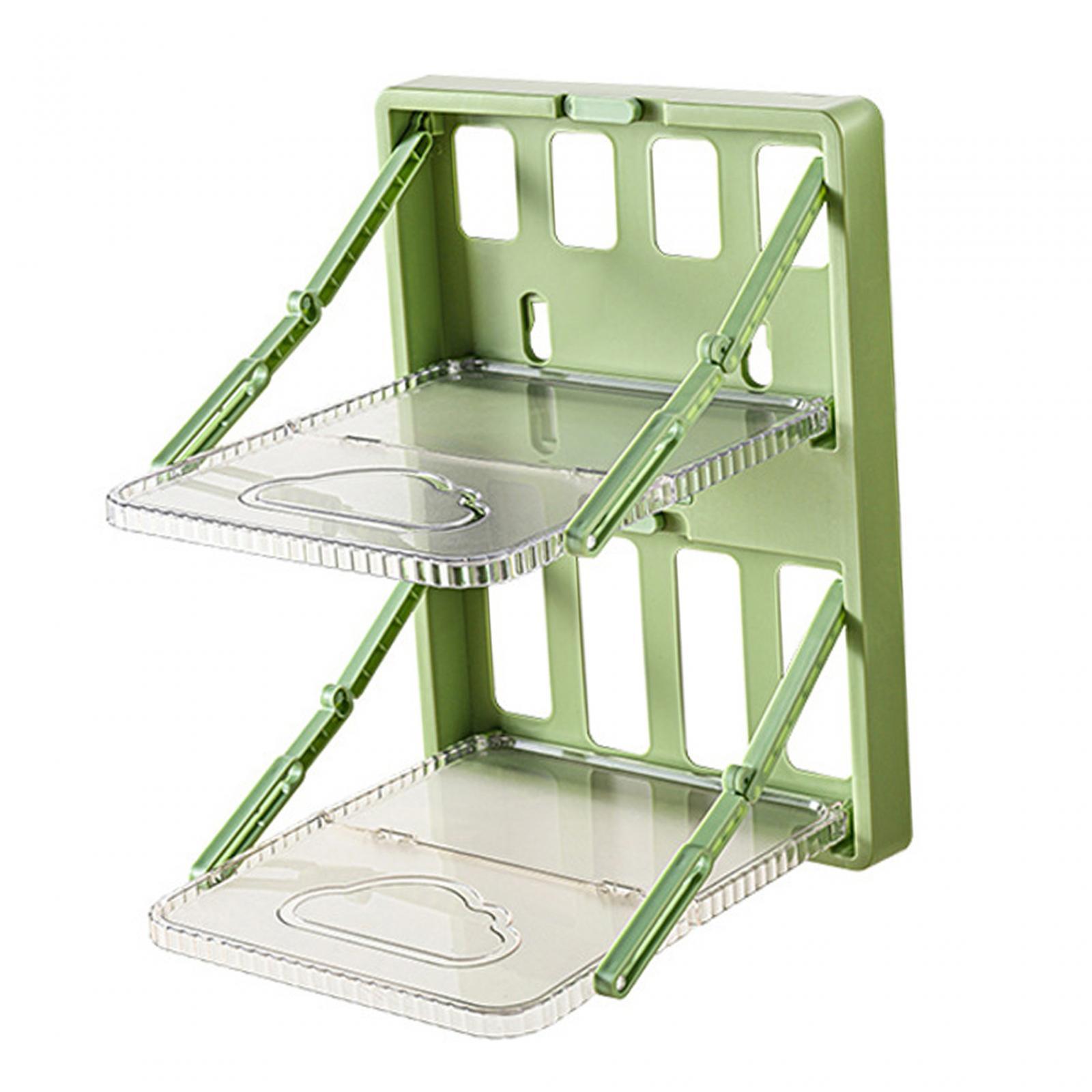 Wall Mounted Shoes Rack Shoe Holder Punch Free Space Saving Detachable Shoe Hanger Shoe Shelf for Closet Entryway Toilet Home