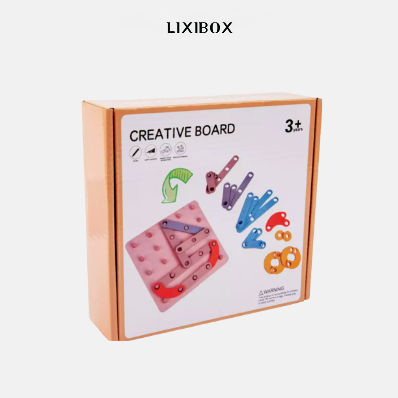 Đồ Chơi Gỗ Ghép Hình Creative Shape Puzzle