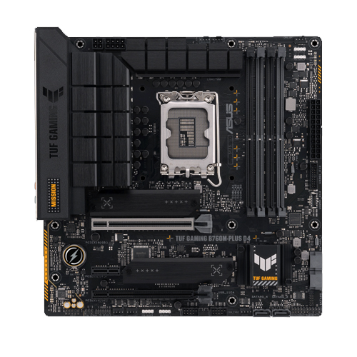 Bo mạch chủ Main ASUS TUF GAMING B760M-PLUS D4 Socket LGA 1700 - Hàng Chính Hãng