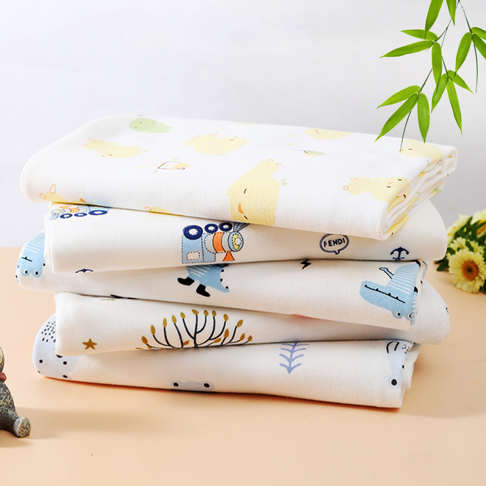Chăn  đũi cho bé từ sơ sinh đến tiểu học chất liệu sợi tre thiên nhiên và sợi Cotton, loại siêu mềm mịn, KT: 110x110cm, Bamboo Home - hàng chính hãng BBH