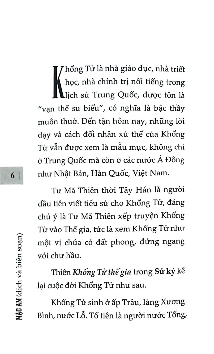 Khổng Tử - Vạn Thế Sư Biểu (SB)
