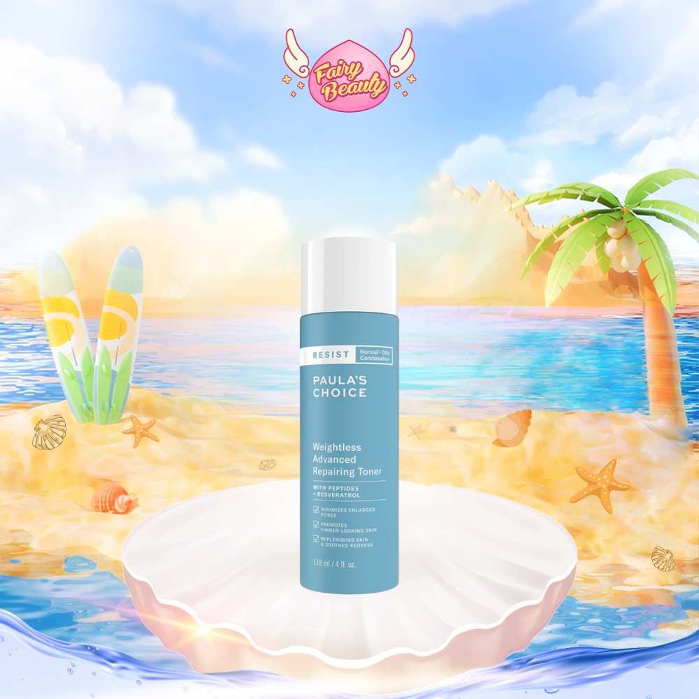 Nước Cân Bằng Siêu Nhẹ Cho Làn Da Dầu Và Lão Hóa Resist Weightless Advanced Repairing Toner 118 ml