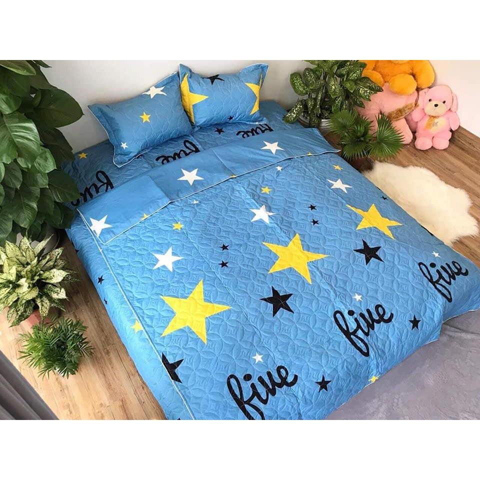 BỘ CHĂN GA COTTON POLY TRẦN BÔNG