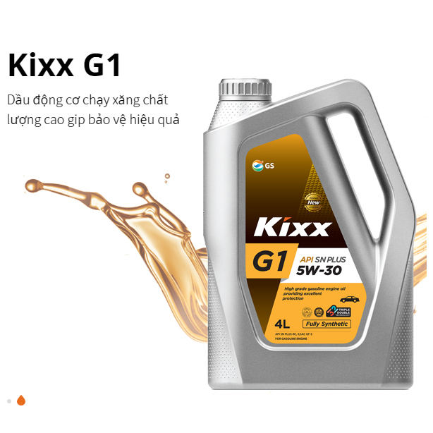 Một Thùng Ba Can Dầu nhờn động cơ Diesel gốc tổng hợp đặc biệt có tiêu chuẩn ACEA C3 Kixx D1 C3 5W30 5L can nhựa