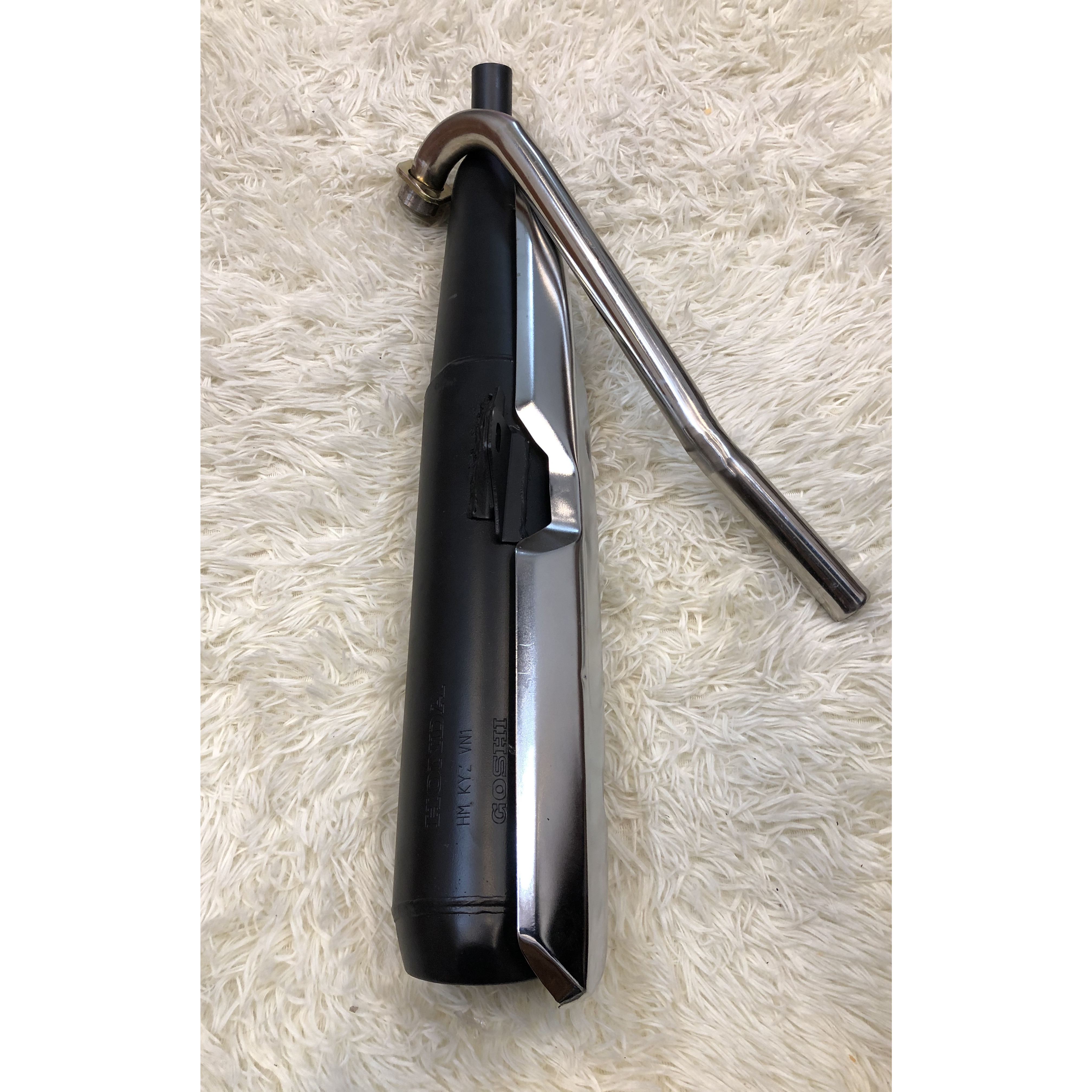 Pô wave A xịn 2 khúc móc ấm ù dành cho xe wave A 17 18 19 20 blade