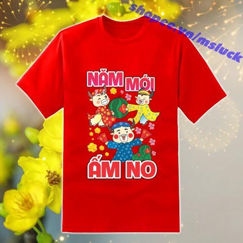 Áo tết tân sửu 2021, áo thun tết 2021, áo thun chúc mừng năm mới, áo chơi tết, áo thun tết nam nữ, in decal nổi sắc nét