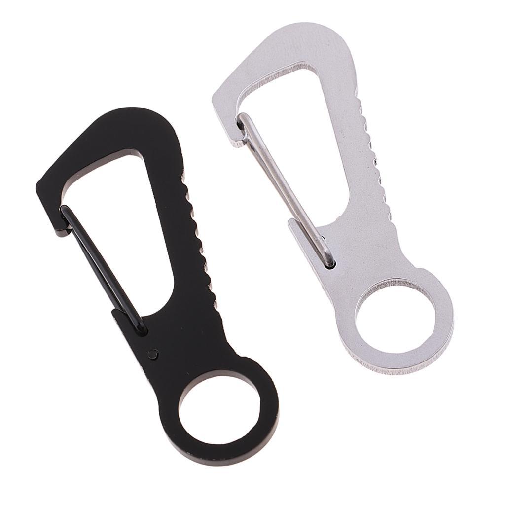 Outdoor Keyring Buckle Quick Release Hooks Key Organizer Holder Camping Hiking Equipment