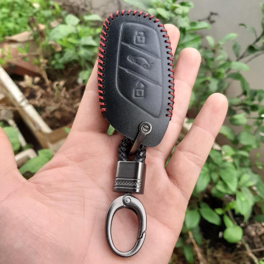 Bao Da Chìa Khóa MG ZS, MG HS. Da Bò thật Nhập Khẩu , Khắc Tên + Số ĐT Chủ Xe. Bảo hành 2 năm về da.,
