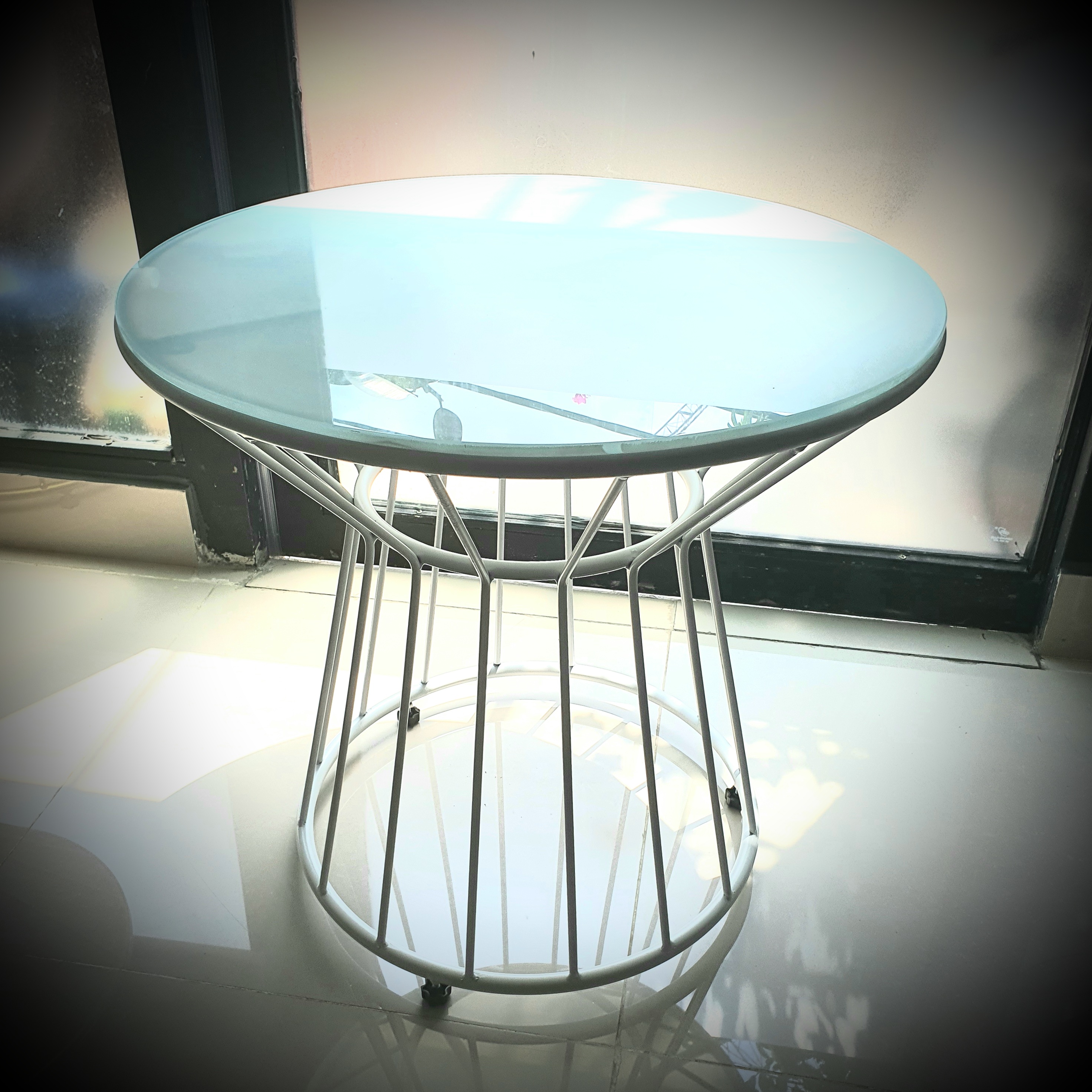 Bàn sofa - Cafe NVC N1 - Màu trắng