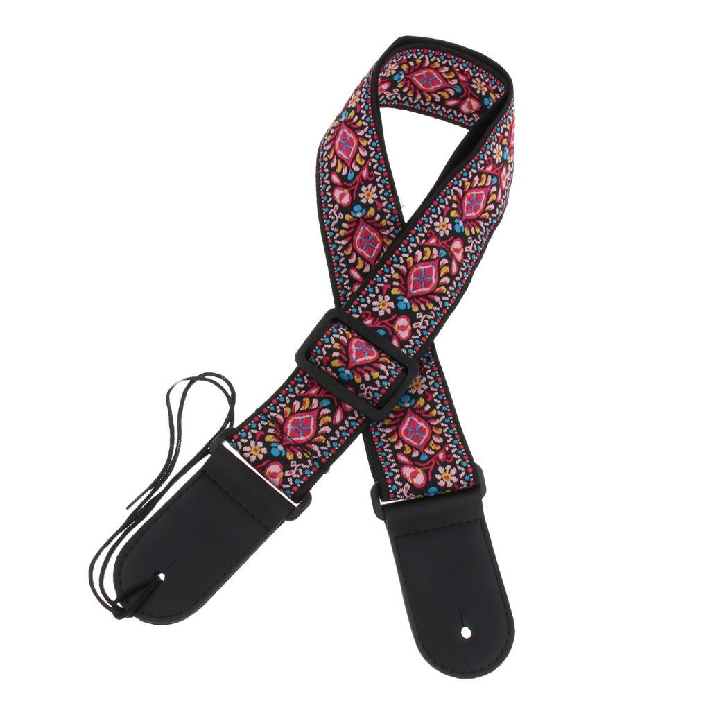Adjustable Guitar Strap  for Acoustic Electric Guitar Bass 1