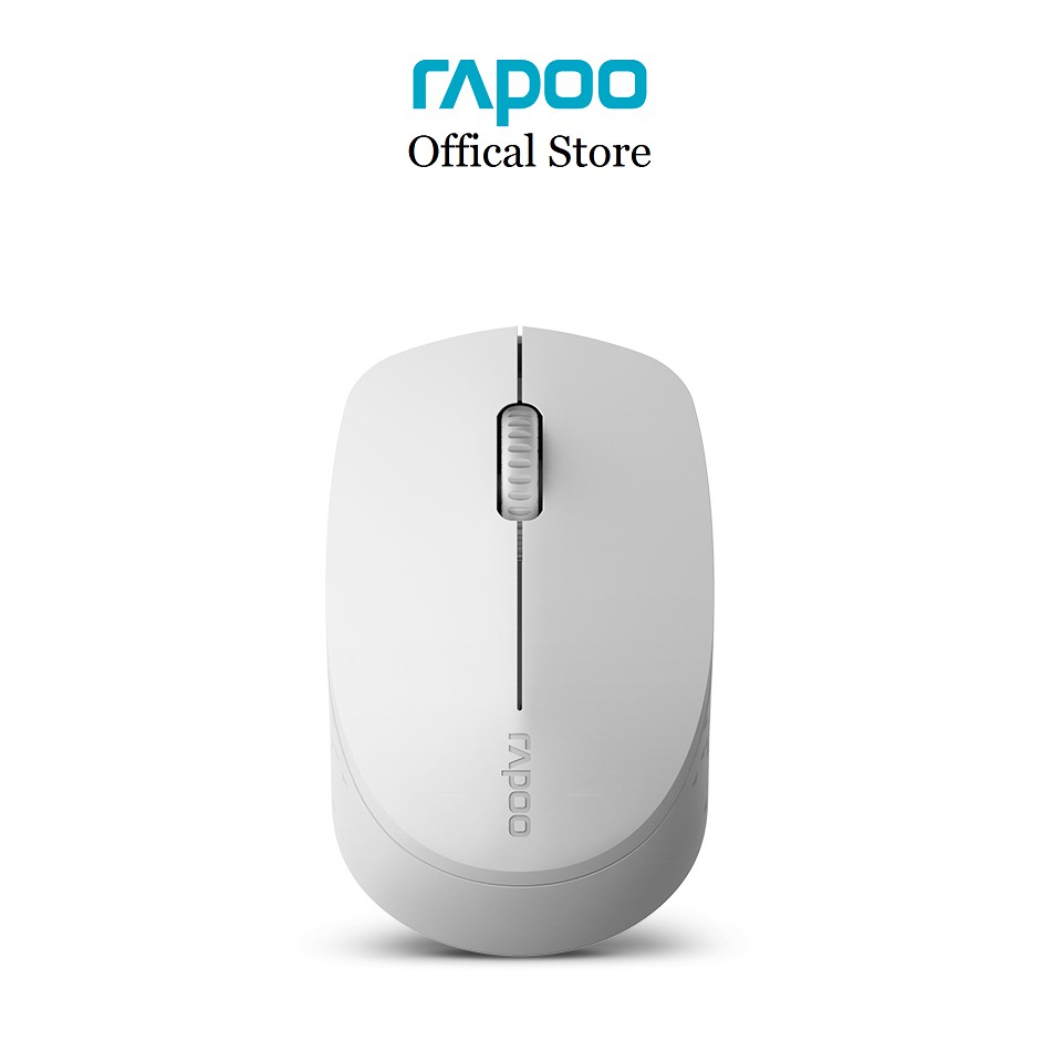 Chuột Không Dây Silent Wireless Và Bluetooth RAPOO M100 - Hàng Chính Hãng