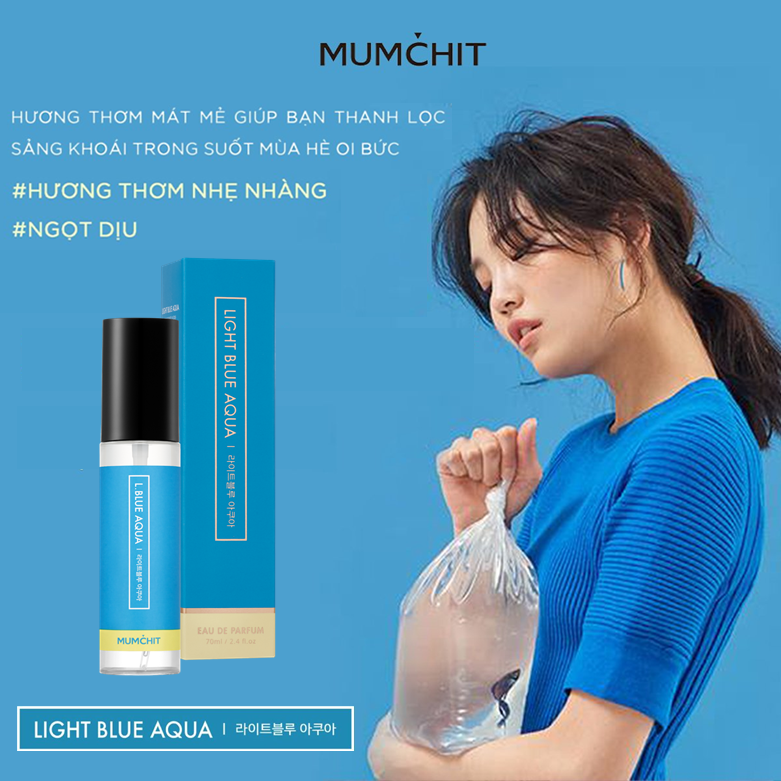 Nước Xịt Thơm Quần Áo Cao Cấp MUMCHIT Fabric And Living Perfume 70ml