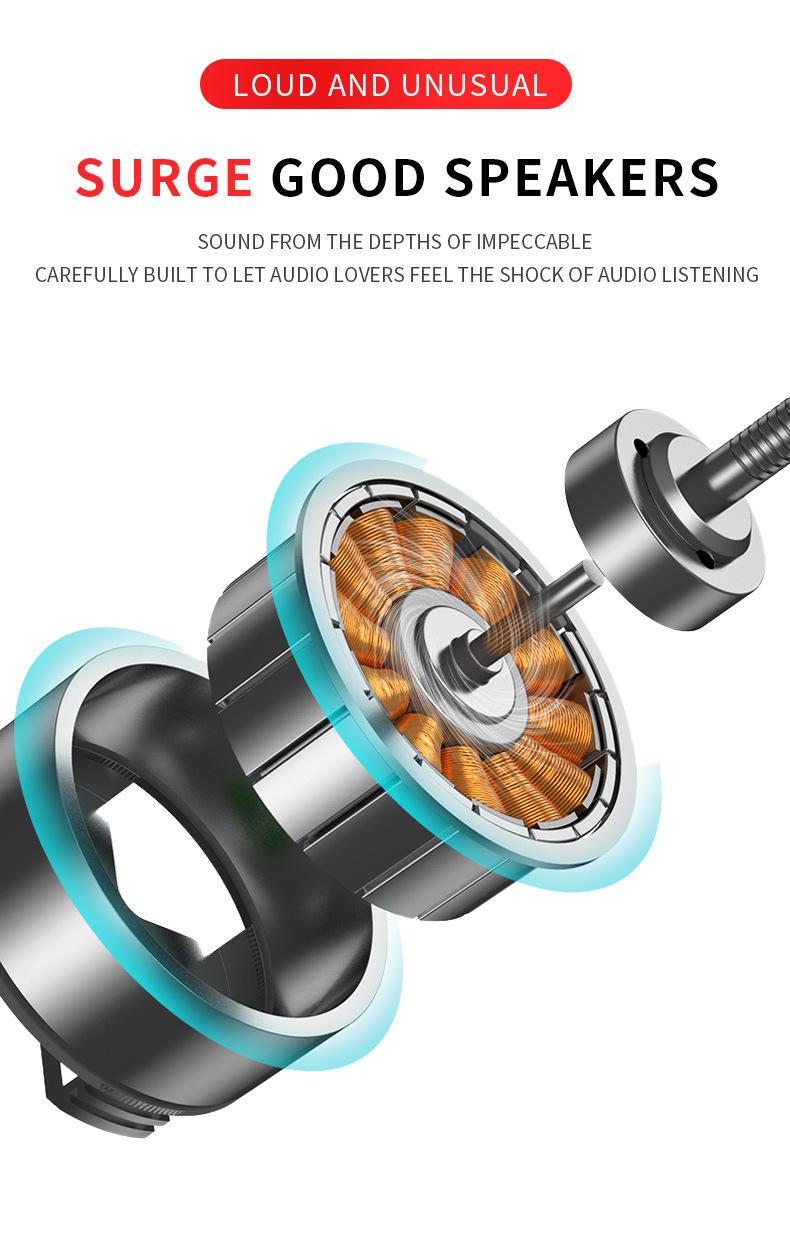 Loa không dây Bluetooth Âm thanh chống nước TWS Kết nối Bluetooth 5.0 Âm thanh vòm Cuộc gọi rảnh tay Thẻ TF Đài FM Loa AUX Màu sắc: Đỏ