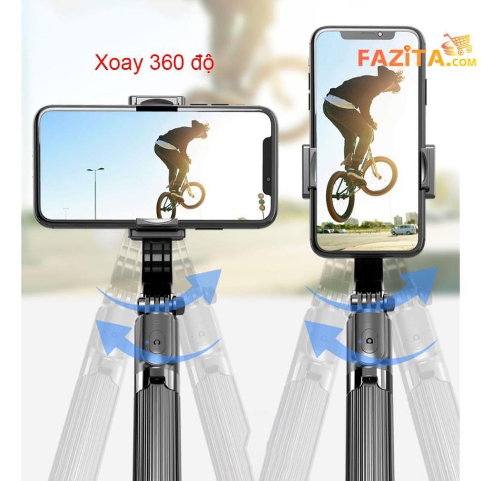 Gậy tự sướng Gimbal chống rung Siêu xịn quay Video chuyển động Livestreaming Vlog 360 độ - ADG L08